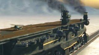 Aircraft Carrier Steam Train , Steampunk Design screenshot 2