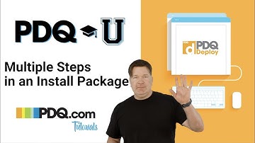 Multiple Steps in an Install Package
