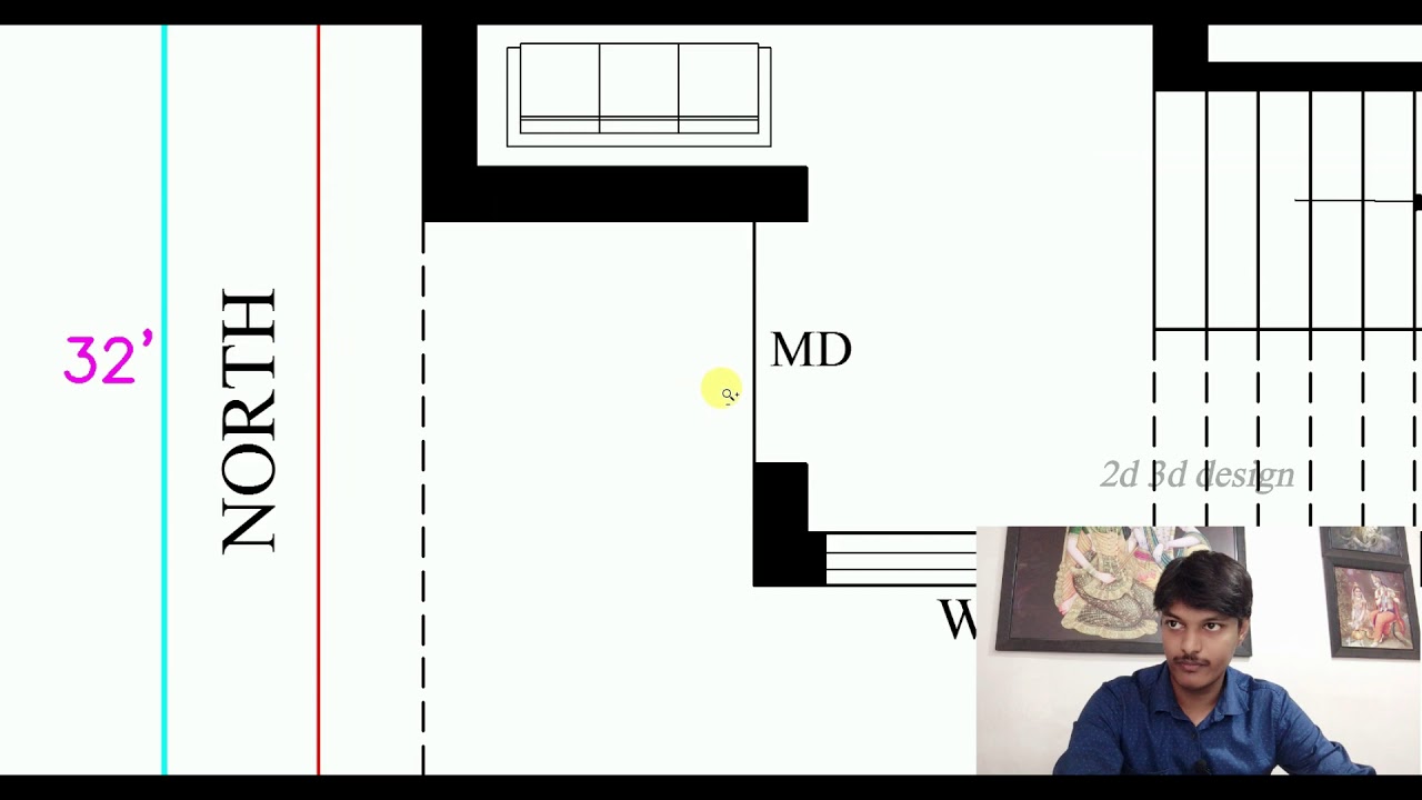 25 X 32 Bast North Face 3bhk House plan as per vasthu Tamil 2019 - YouTube