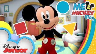Learn Colors and Shapes 🌈 | Me & Mickey | Vlog 3 | @disneyjunior