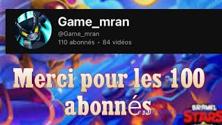 J’ai réussi à avoir les 100 abonnés merci 🤩 ☺️ 🙏 (je vous offre le cadeau)🎁