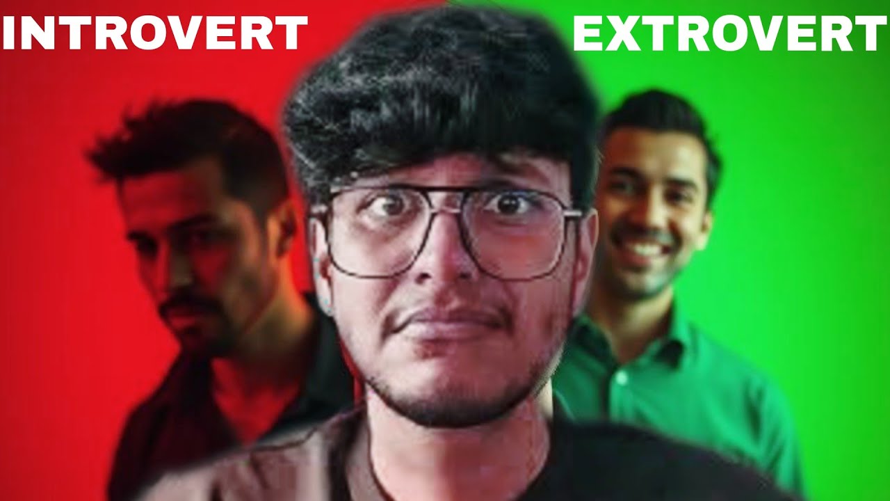 By creating videos on internet u can be extrovert #introvert #extrovert ...