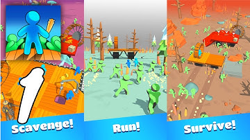 Zombie Raft Gameplay Walkthrough #1 (Android, IOS)