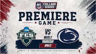 CFB27 FCS vs Penn State Week 2 RFL College Series 9 CPU vs CPU Dynasty