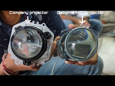 Vídeo: Puc posar bombetes HID als fars del meu projector?