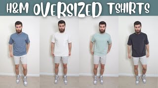 H&M Oversized vs Relaxed T-Shirt Review