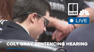 LIVE: Colt Gray sentencing hearing resumes