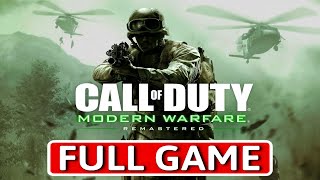 Call of Duty Modern Warfare Remastered (2016) - FULL GAME Walkthrough Longplay