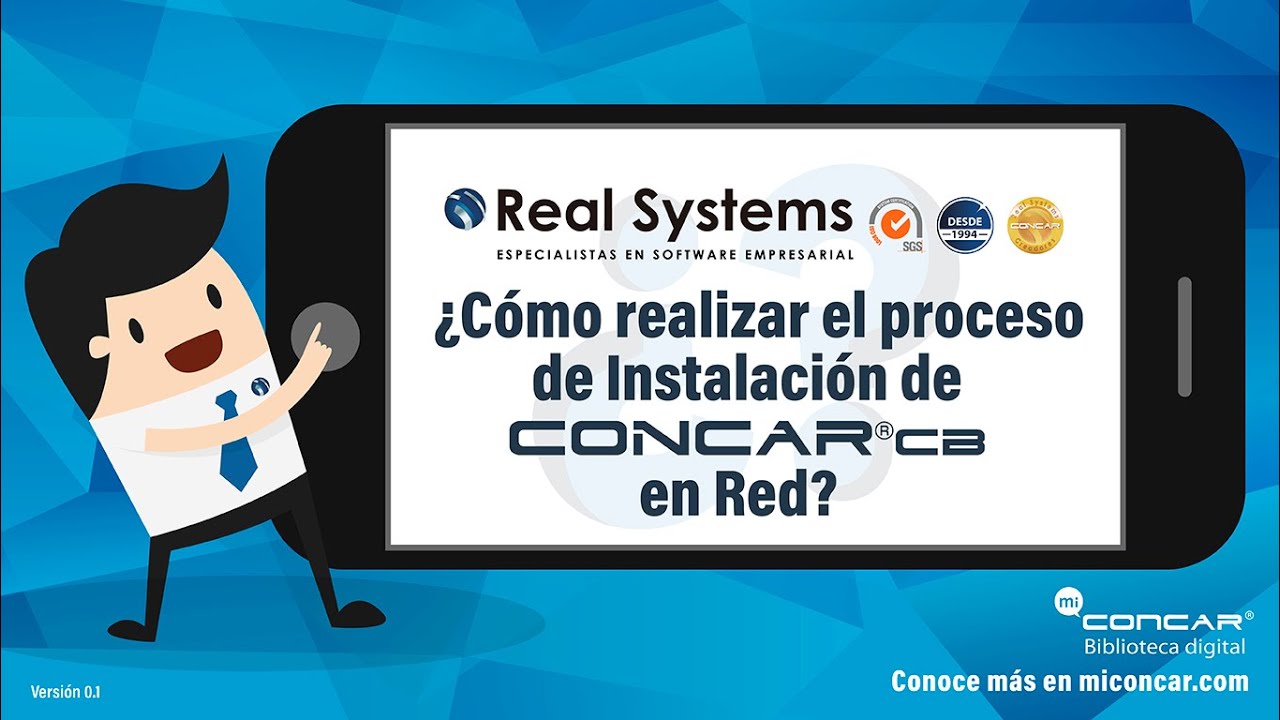 ¿Cómo instalar CONCAR CB en Red? - Preguntas frecuentes CONCAR® CB