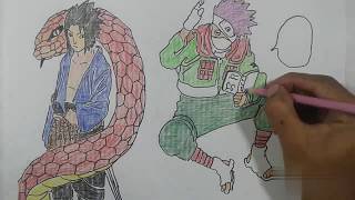 Drawing naruto uzumaki part 7 ...