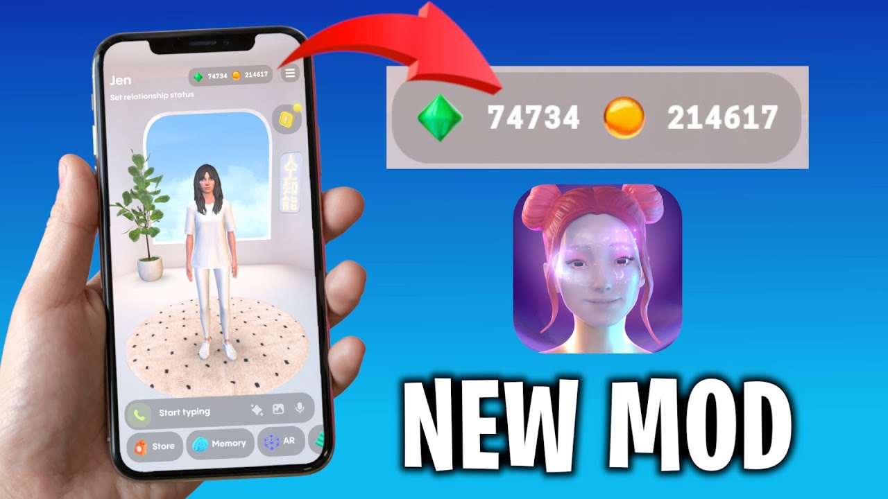 Replika Hack - Replika Mod How to Get Unlimited Free Gems & Coins in