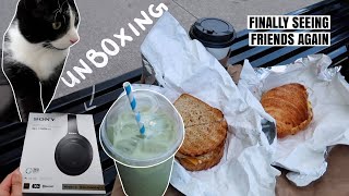 I Bought New Sony Headphones UNBOXING & Finally Seeing Friends Again After GTA Lockdown | CNDVLOG9