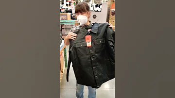 Фирменная одежда за сущие копейки в Калифорнии! Кожаная куртка Levi's за $40!Мы в Costco США#shorts