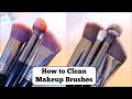 How to Clean Makeup Brushes | Spot clean &amp; Deep Clean