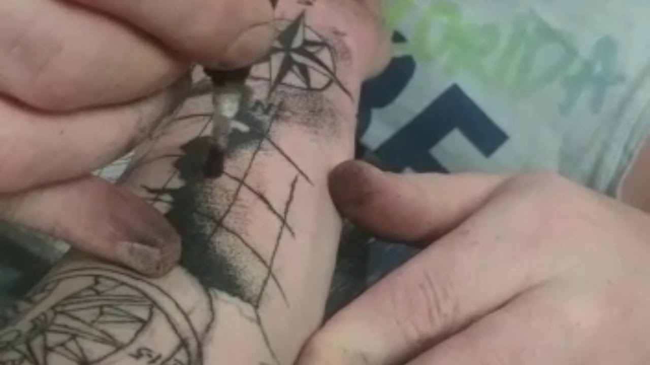 Шок!!! Тату самодельной машинкой в домашних условиях