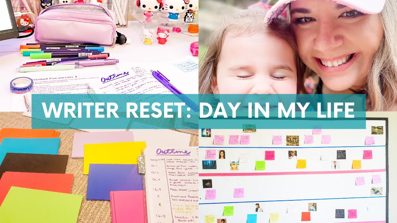 Day In The Life Of A Writer 📖 WRITER RESET - YouTube