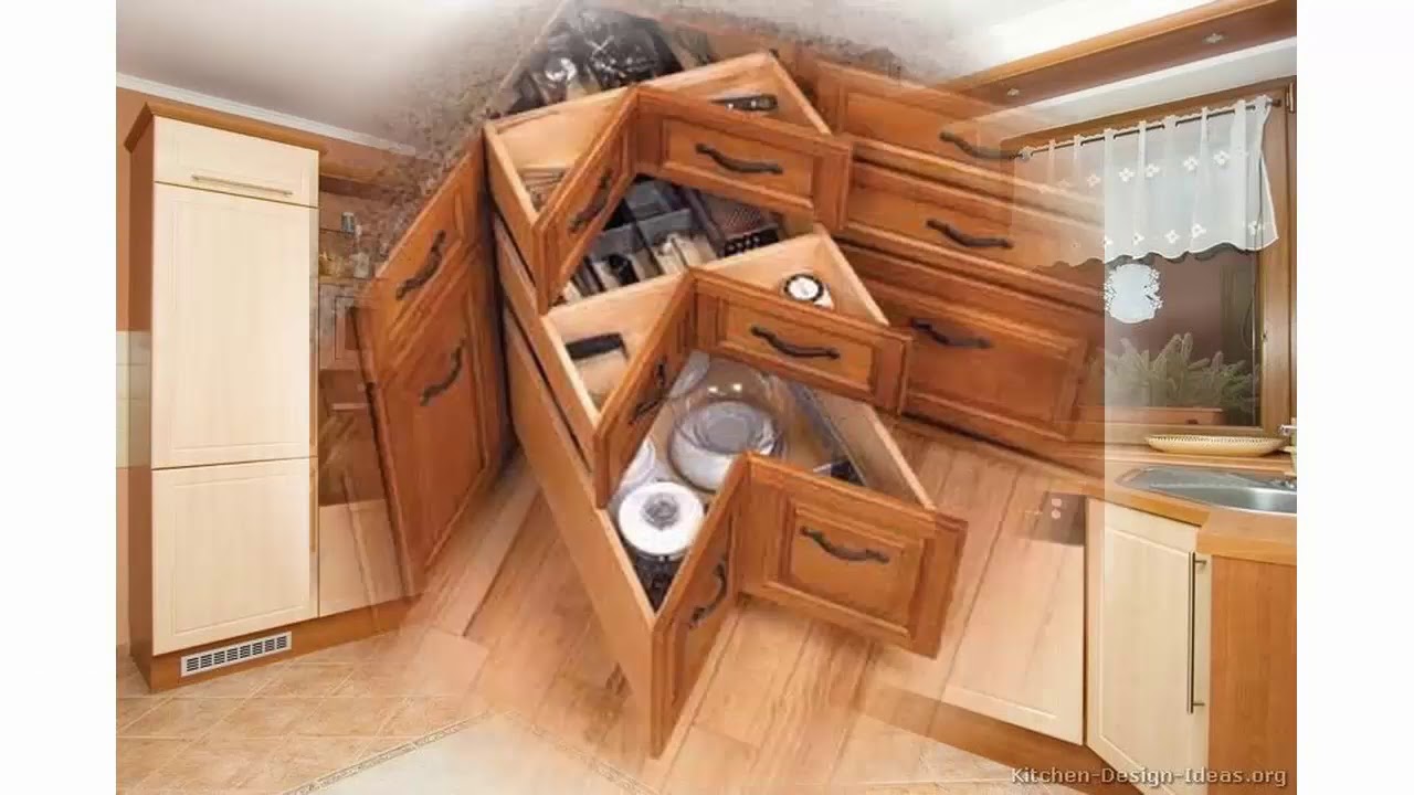 Ideas de gabinete de la esquina de la cocina para el mejor interior de
