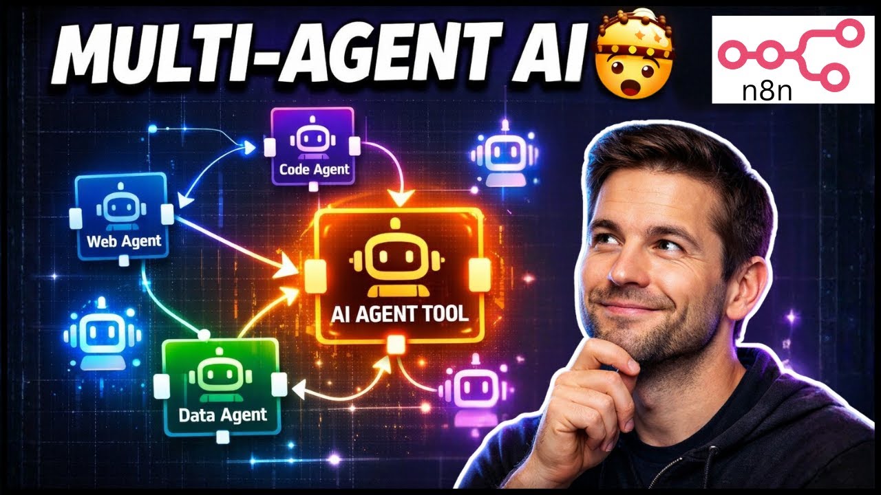 How To Build Multi Agent AI System n8n 2026 | (New AI Agent Tool ...
