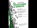 Pablo Iglesias y Luis Alegre en "El populismo a debate"