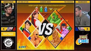 Live and Let Die - CvS2 -  ubersaurus Vs.  RooBear04 - Capcom vs SNK 2 Round Robin