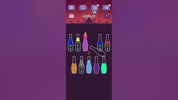 Water Sort Puzzle | Level 59 | Gameplay