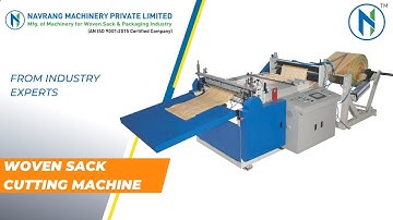 Woven Sack Cutting Machine with Punch | Precision Cutting for Packaging Solutions