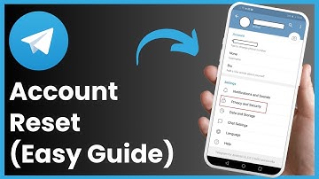 How To Reset Telegram Account !