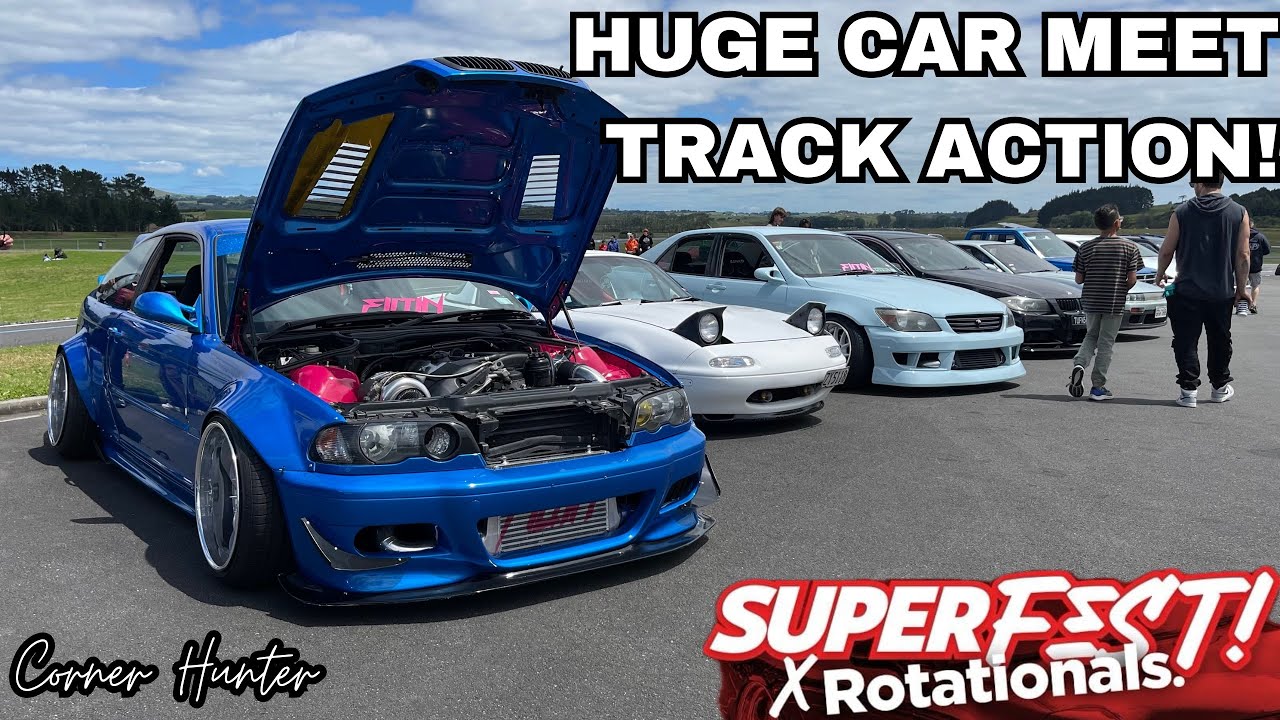 JDM Car Culture - Superfest x Rotaionals Car Meet & Track Action🔥 - YouTube