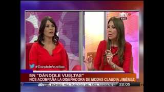 Claudia Jiménez entrevista en Dándole Vueltas (14/11/14)