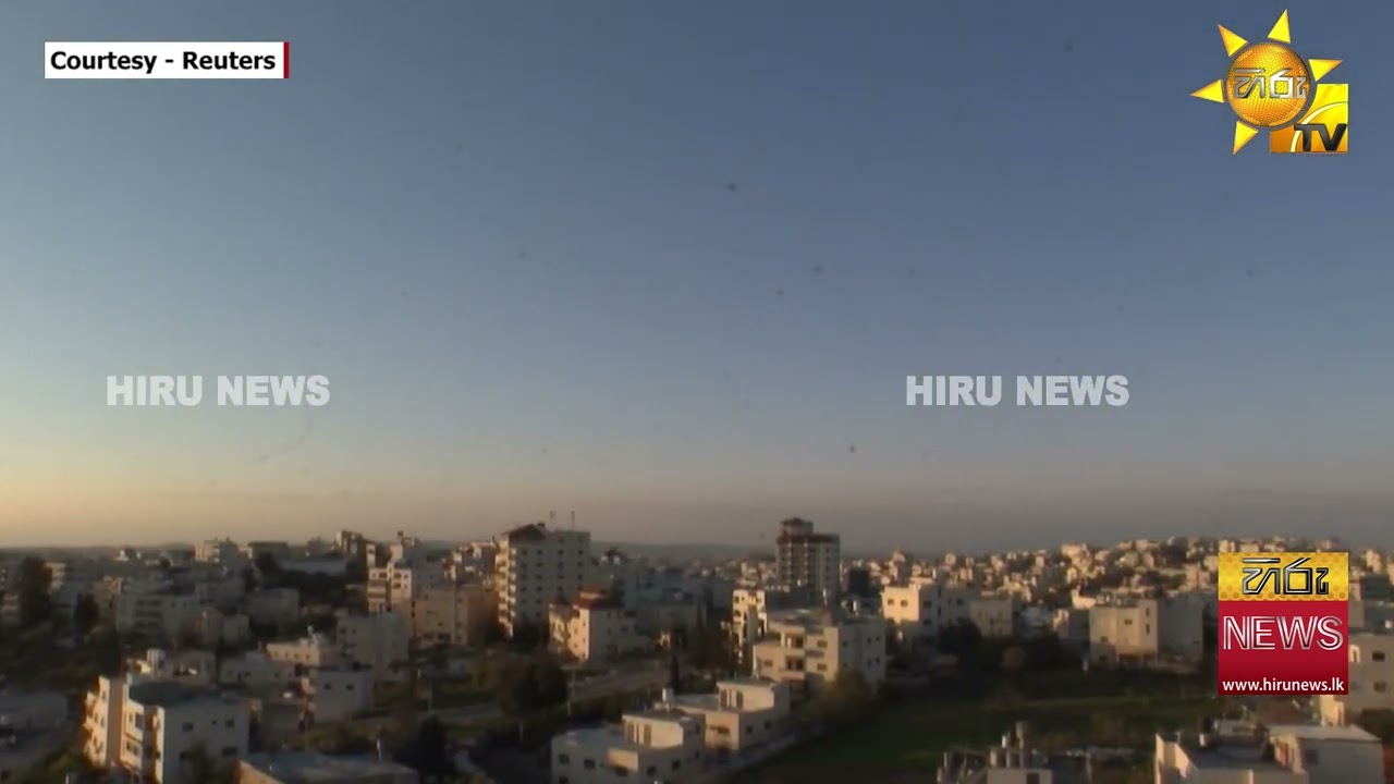 ජෙරුසලම අහසේ ඉරාන මිසයිල වැස්සක් - ඊශ්‍රායල ගුවන් ආරක්ෂණ පද්ධති දැඩි මෙහෙයුමක - Hiru News