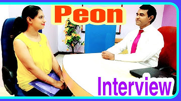 Peon interview in Hindi l Peon l Peon and Process Server l #sweeper l Court Assistant Interview