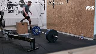 Dutch Throwdown individual qualifier '22 workout 3 the Blow up