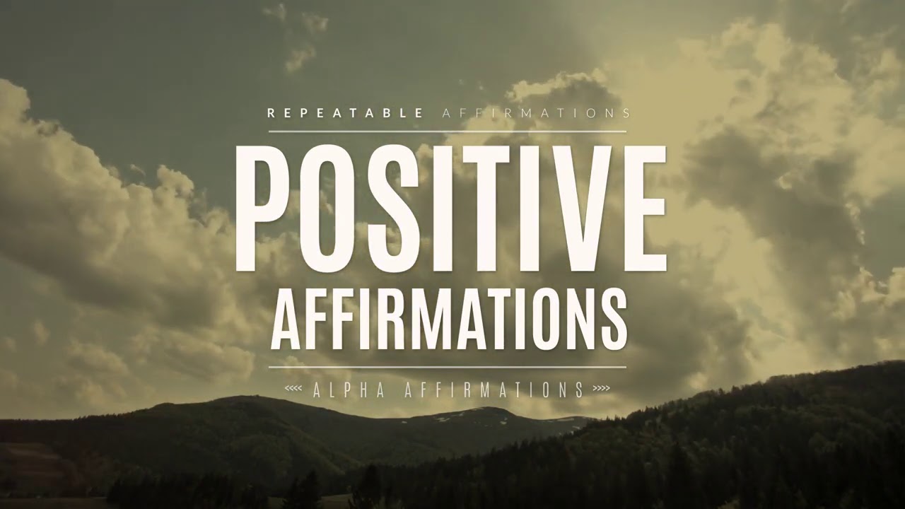 Relaxing, Positive Affirmations • 38hz Binaural, Nature Sounds - YouTube