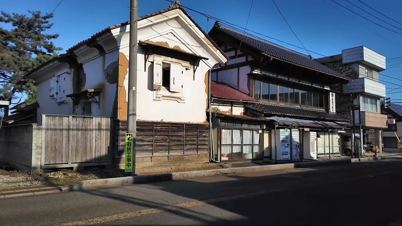 塩川の町（旧米沢街道　塩川宿）