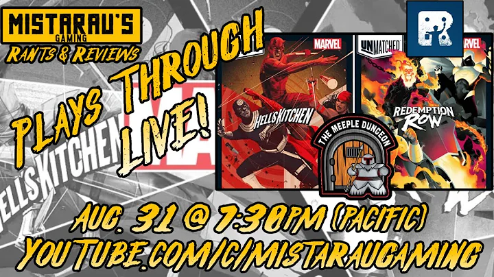 Mista Rau Gaming LIVE! Unmatched Marvel