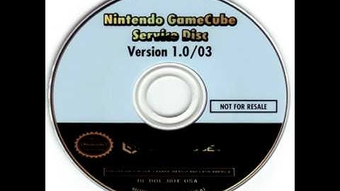 gm16pcm snd Unused Gamecube service Disk