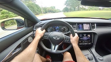 2022 Infiniti QX55 Sensory AWD: POV Drive, Impressions and ASMR