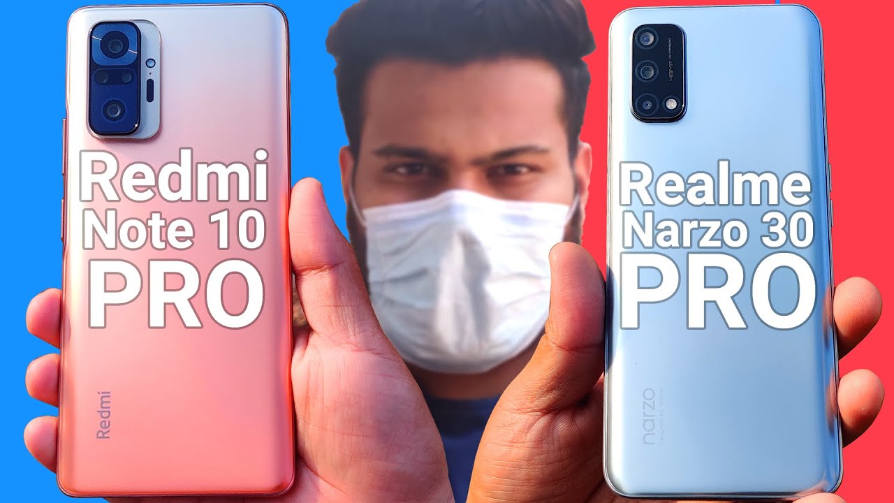 Redmi Note 10 Pro vs Realme Narzo 30 Pro Full Comparison (IN DEPTH)