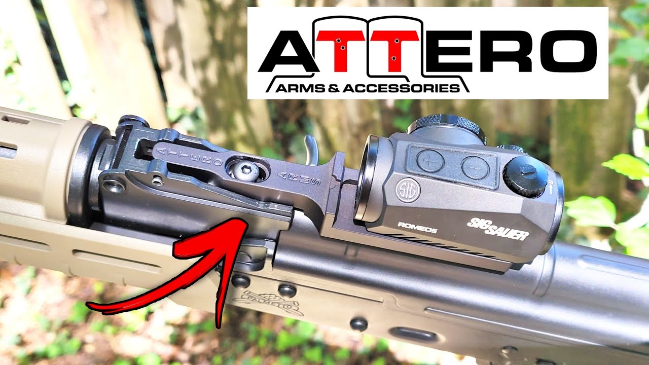 How to Install: Attero Arms Optic Mount on your AK - YouTube