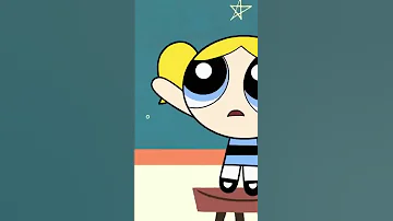 BUBBLES MONSTER ACCIDENT Powerpuff Girls HALLOWEEN SHORTS Cartoon Network 