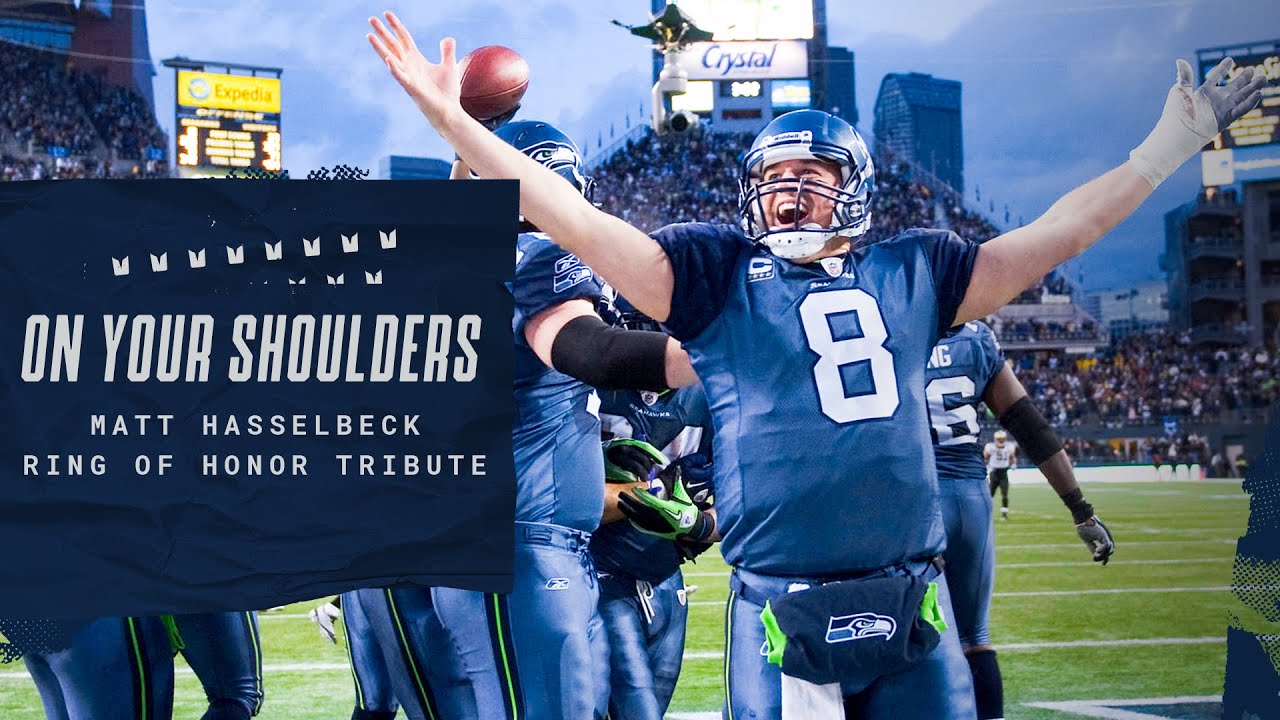On Your Shoulders | Matt Hasselbeck Ring of Honor Tribute Video