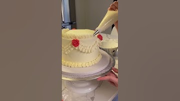 Vintage Cake Decorating Class! 🎂 #craftsycakes #cakeclass #cakeworkshop