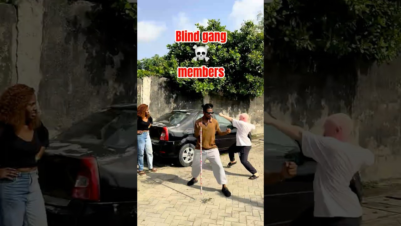 Blind gang members 😂 