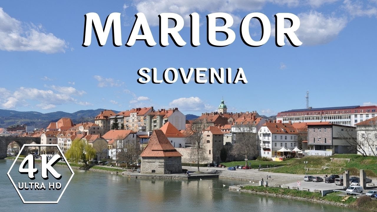 Maribor City in Slovenia | Maribor Drone Footage | 4K UHD