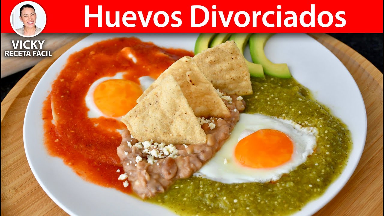 HUEVOS DIVORCIADOS | Vicky Receta Facil | VICKY RECETA FACIL