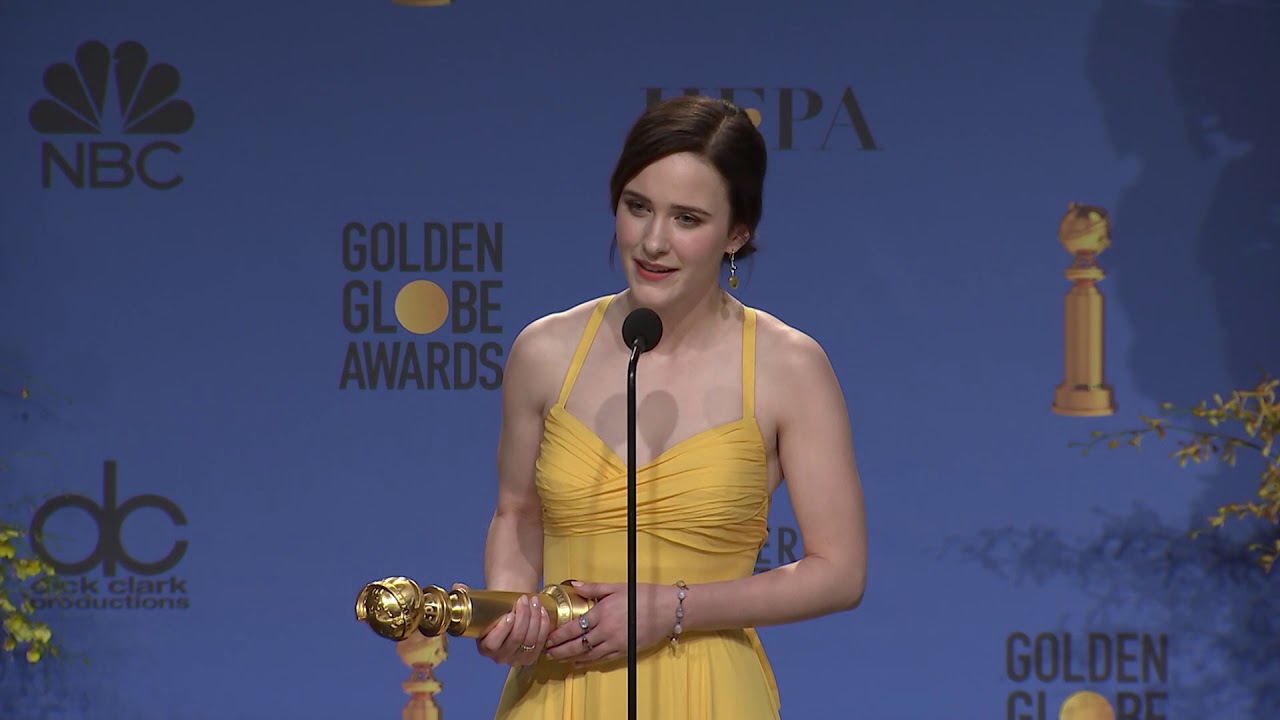 'The Marvelous Mrs. Maisel' Rachel Brosnahan - Golden Globes - Full Backstage Intreview