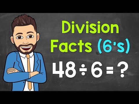 6’s Division Facts Practice | Dividing by 6 | Math with Mr. J