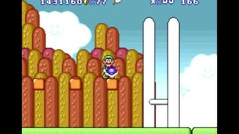 SMW SMB1 Style Hack (2022 Update Luigi Version) Part 6 (Chocolate Island)