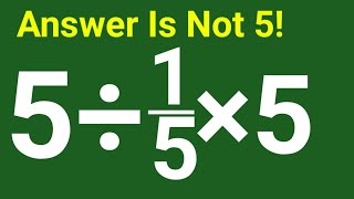 Full This Simple Math Problem Will Surprise You! News