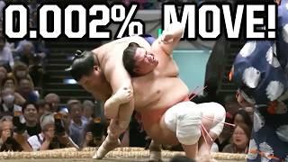 Move so rare only this sumo wrestler does it | Things You Missed